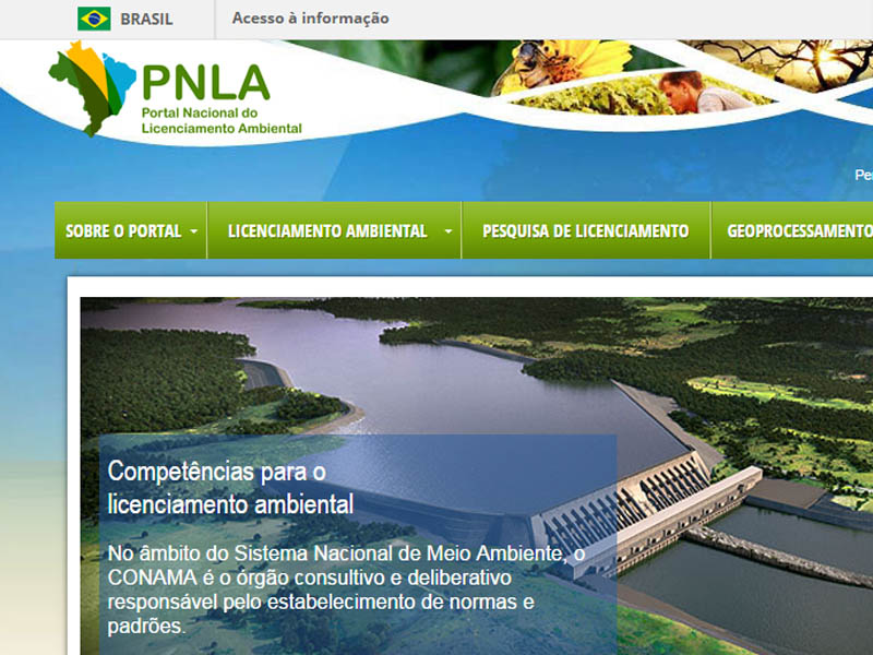 Portal do MMA com informações de licenças ambientais está no ar